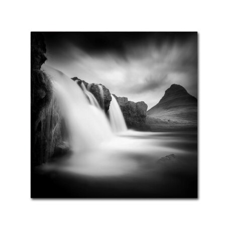 Trademark Fine Art Sebastien Del Grosso 'Kirkjufellfoss' Canvas Art, 14x14 1X03105-C1414GG